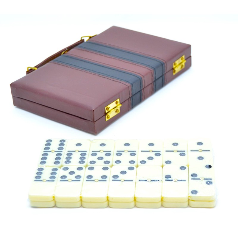 Domino Poker 28 Pieces Double 6 Points Dominoes for Adults