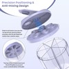 Pill Dispenser with 7 Large Compartments, Anti-Mixing Design, BPA-Free Pill