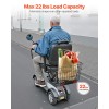 Heavy Duty Metal Wire Rear Basket Handle for Scooters Spacious