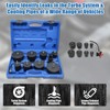 9-Piece Turbocharger Charge Air System Adapter Set Intercooler Pressure Kit