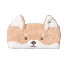 CBJAPAN Zooiefam Hair Band, Absorbent, Quick-drying, Microfiber, 3 Times Cotton (Head Circumference), 17.3 - 26.0 inches (44 - 66 cm), Face Washing, Pool, Bath, Marshmallow Texture, Absorbent Animal