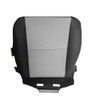 Zieichy Driver Bottom Cloth Seat Cover Gray Compatible with Chevy