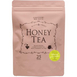 Tea Tsumi-no-Sato Honey Muscat Green Rooibos Tea Bag (0.07 oz (2 g) x 25 Packs) Honey Tea Pack Flavored Tea Decaffeinated