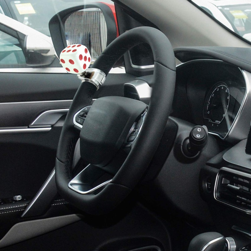 Arenbel Dice Style Car Steering Wheel Booster Knob Turning Assist