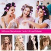 Hair Curlers Rollers, Cludoo 36Pcs Jumbo Big Hair Roller Sets