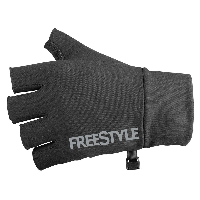 Spro Freestyle Gloves for Spin Fishing Fingerless Gloves, Size: XL
