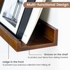 Picture Ledge Wall Shelves 24 inches Width Set of 3,