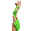 Short Fingerless Fishnet Gloves - Choose your Colour - One Size (Neon Green)