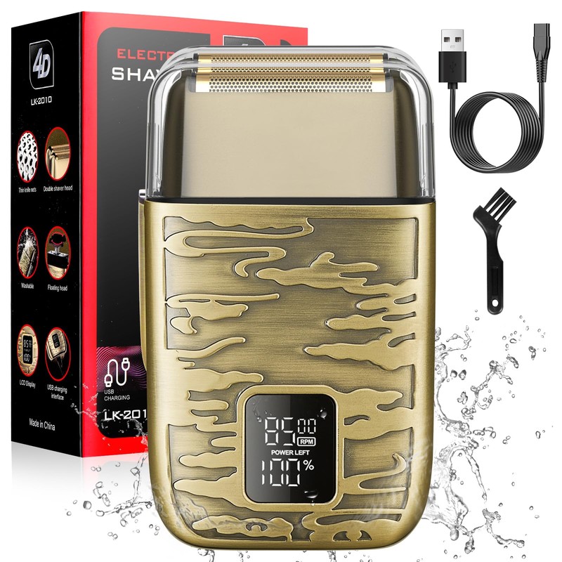 Dumite Electric Shavers for Men,3-Speeds Electric Razor,Head Shavers for Bald