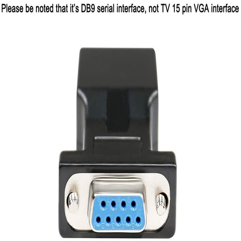 DTech DB9 to RJ45 Serial Adapter RS232 Female to RJ45