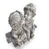 Lily’s Home First Kiss Resin Garden Statue, Little Girl and