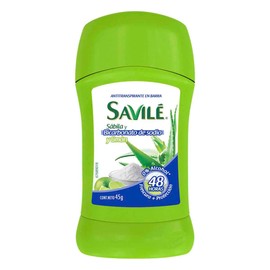 Savilé Desodorante Antitranspirante para Mujer Bicarbonato de Sodio y Limón en Barra 45g