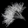 CCINEE 50pcs Acrylic Bead Drop Stems Flower Bouquet Crystal Bud