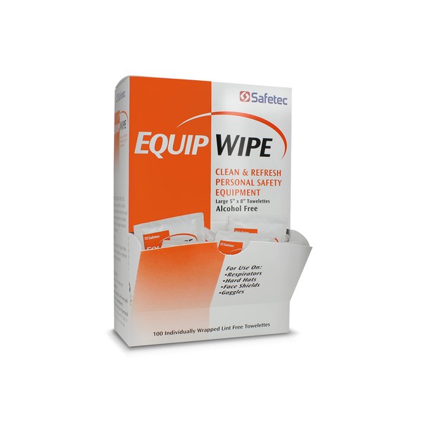 Safetec Equip Wipe (Surface Cleaner) 100 ct. box (10 boxes/case)