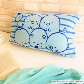 MORiPiLO Sumikkogurashi Pillowcase Towel Fabric Lizard (Soft and Comfortable Stretchy Pillowcase) 16.9 x 24.8 inches (43 x 63 cm) 13.8 x 19.7 inches (35 x 50 cm) Usable by Parents and Children, for