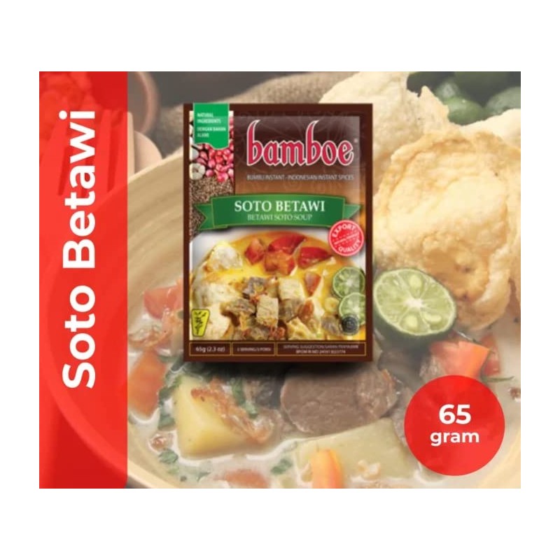 Bamboe Soto Betawi, 2.3 Ounce (Pack of 12)