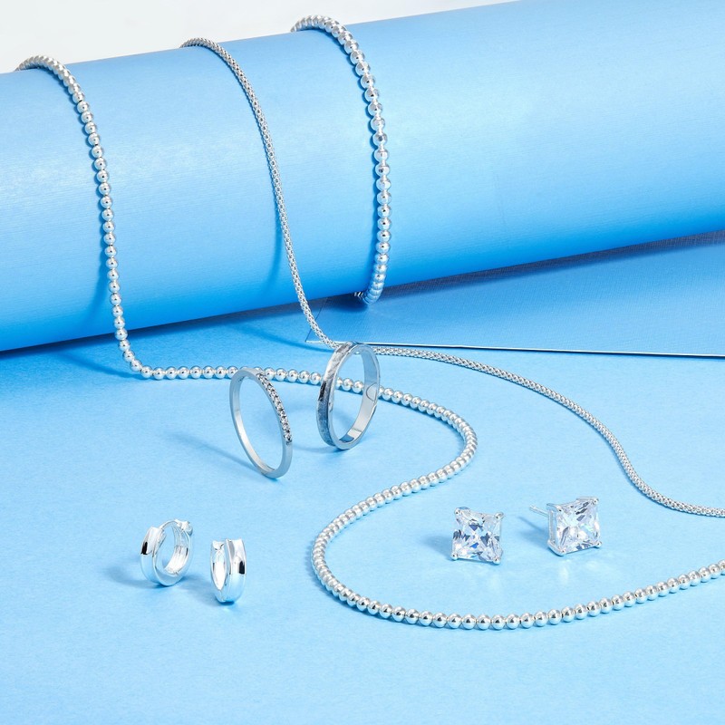 Silpada 'Stellar Stable' Stacking Ring in Hammered Sterling Silver, Size