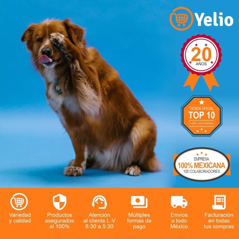 Yelio Localizador Gps Mini Rastreador 20mts + Collar Con Luz