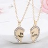 MenYiYDS 2 Pcs BFF Necklaces Friendship Necklace Best Friends Girls