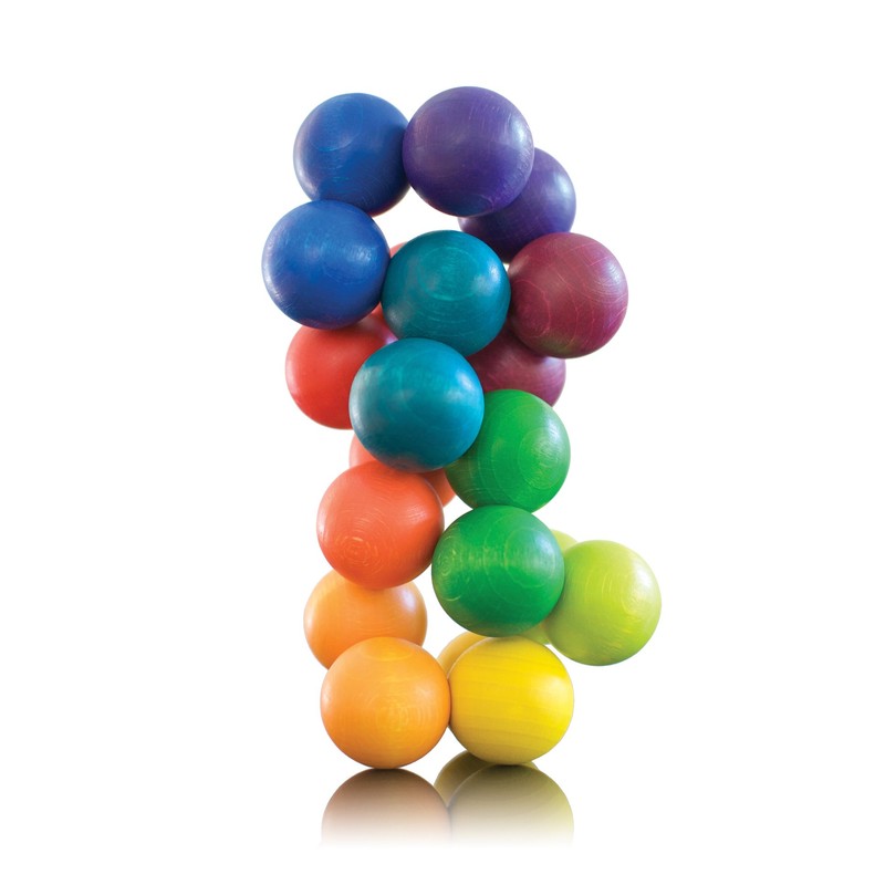 PLAYABLE ART Ball, Rainbow 20