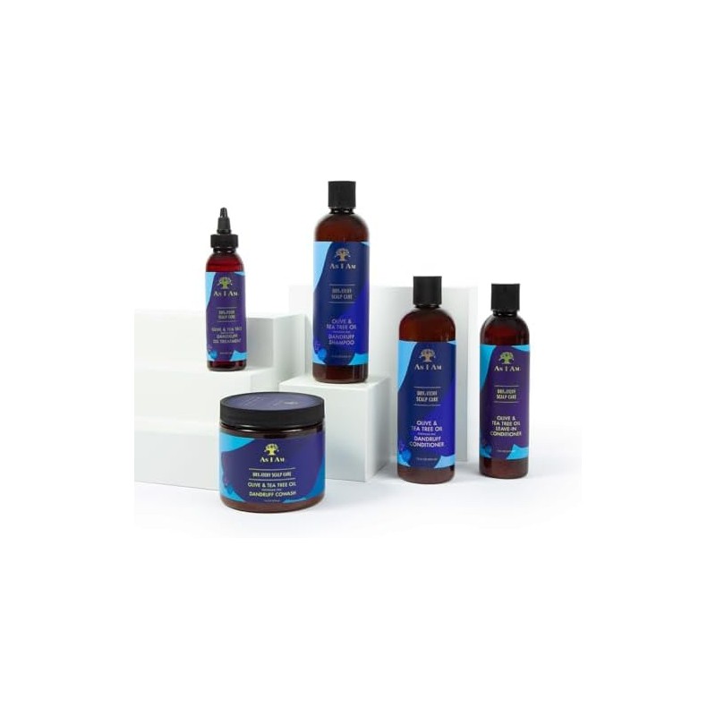 As I Am- Acondicionador sin enjuague para cabello seco y