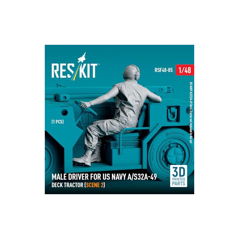Reskit RSKF48-0085 1/48 US Navy A/S32A-49 Driver Type 2 (Men)