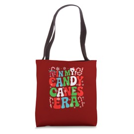 In My Candy Canes Era Christmas Santa Colorful Costume Kids Tote Bag