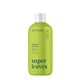 Natural Soothing Body Wash: EWG VERIFIED, Hypoallergenic & Dermatologist Tested - Super leaves Collection (16oz)