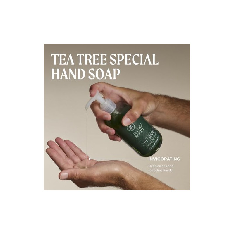 Tea Tree Hand Soap, jabón líquido para manos con árbol