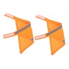 Gatuida 2pcs Reflective Triangle Dog Bandana Scarf for Lightweight High