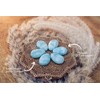 Lebensquelle Plus Aquamarine Teardrop Pendant | Drilled Tumbled Stone Pendant