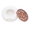 Ceramic Teapot Warmer Hollowed Pad Concave Bottom Practical Multifunction Teapot