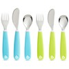 Munchkin® Splash™ Toddler Fork, Knife and Spoon Utensil Set, 6