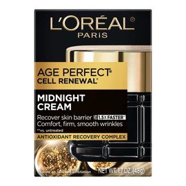 L'Oréal Paris Age Perfect Midnight Cream, complejo de recuperación antioxidante, 1.7 onzas, 1.70 onzas (paquete de 1)