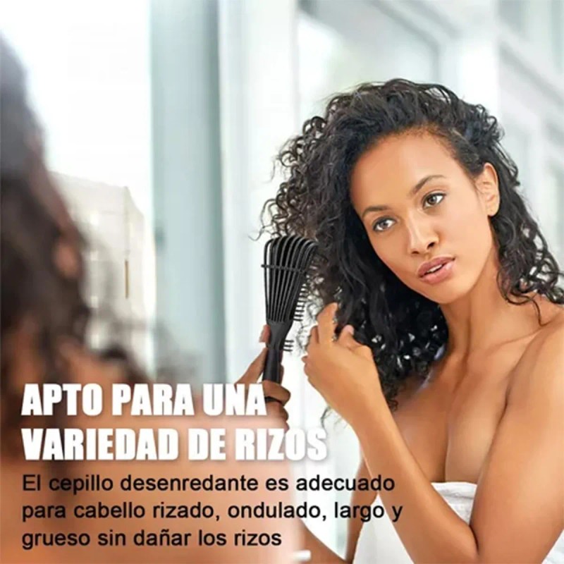 11 Piezas Cepillo De Peluquera Peine De Masaje Set