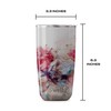 S'well Stainless Steel Tumbler with Slide-Open Lid, 18oz, Rose Marble,