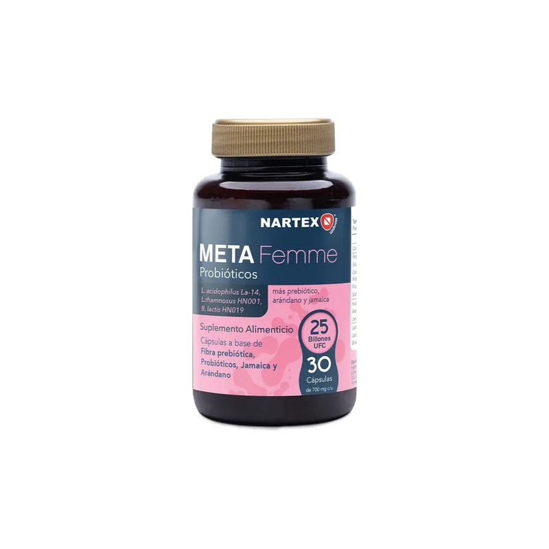 Probióticos Mujeres 25 Billones Ufc Meta Femme 30 Caps 2pack