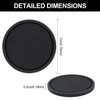 Car Cup Coaster, Proxima Direct 6PCS Universal Non-Slip Cup Holders