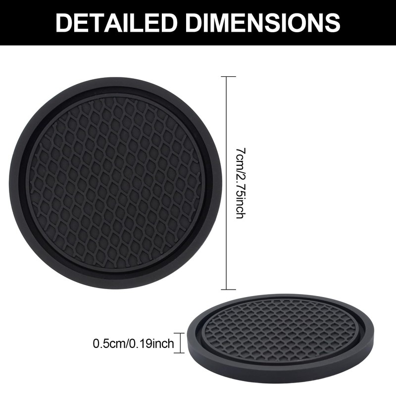 Car Cup Coaster, Proxima Direct 6PCS Universal Non-Slip Cup Holders
