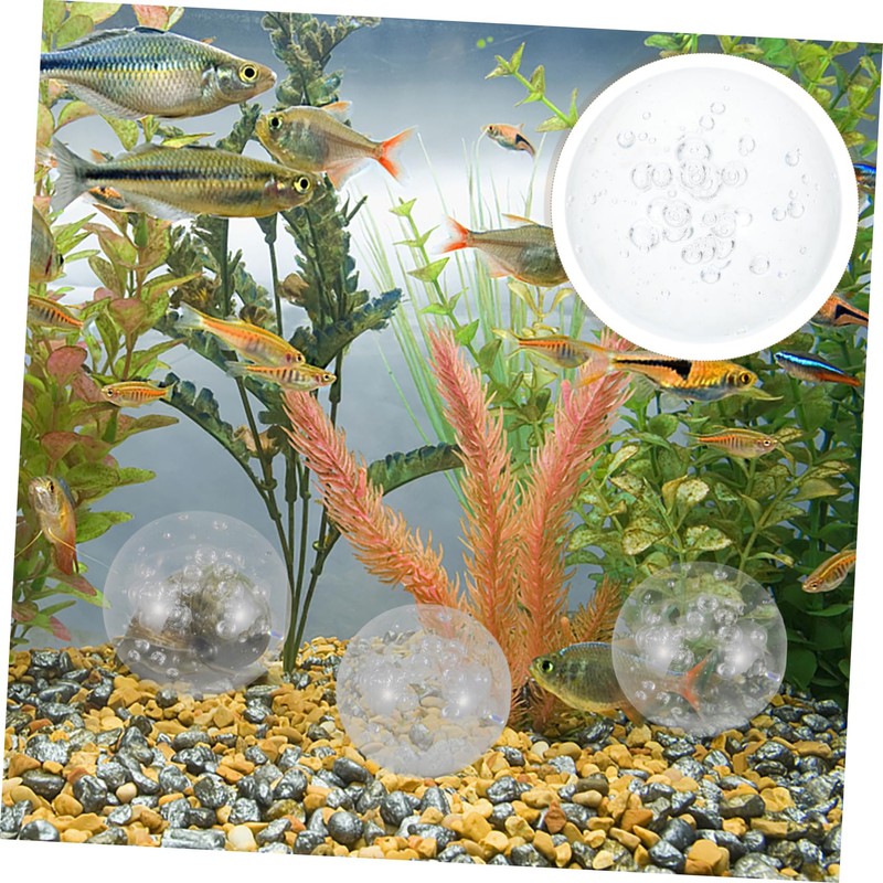 CAXUSD 2pcs Decorative Crystal Spheres Glass Orbs for Desktop and