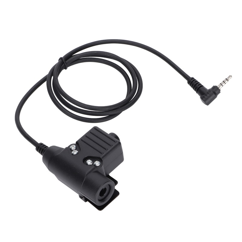 U94 PTT Headset System Adapter PU Tensile Wire Headset Military