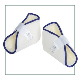 ORTONES | Fersenpolster, Fersenschoner Universal 1 Paar Anti-dekubitus | Fuß- oder Ellbogenschutz für Bett oder Rollstuhl