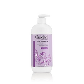 OUIDAD Curl Immersion No-Lather Coconut Cream Cleansing Conditioner, 16 Fl Oz
