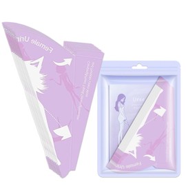 BEPSYOM Pack of 10 Urinella for Women, Disposable, Travel Urinal Women Standing, Paper Funnel, Portable Pee Aid for Women, Hiking, Car, Outdoor Activities, Camping Accessories