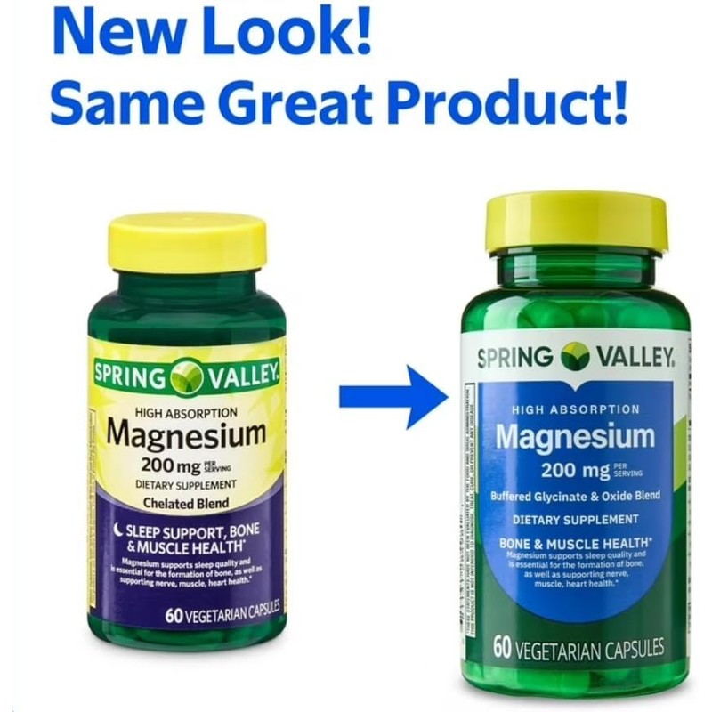 Suplemento Diet tico de Magnesio para la Salud de los