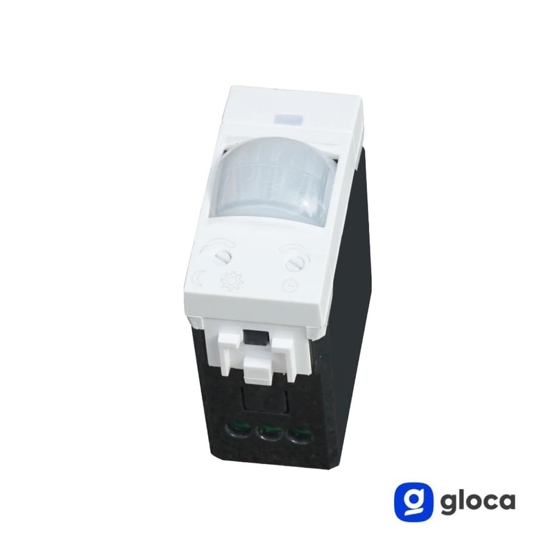 gloca Sensore Movimento 1P Con Set TEMPO/LUX Compatibile Matix