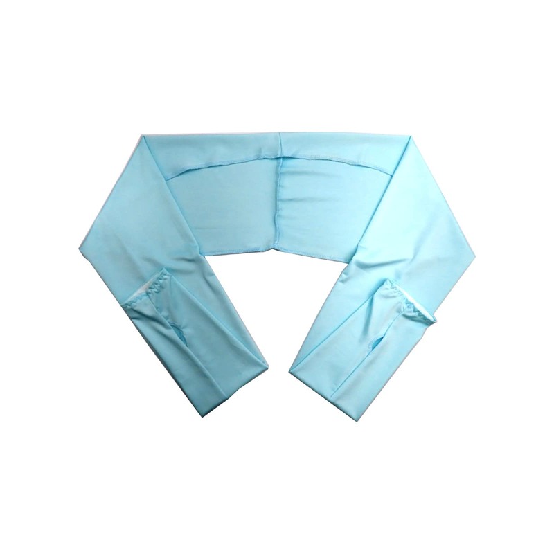 Salofix F21394 Light Blue Sun Protection Wrap Around Neck Stole