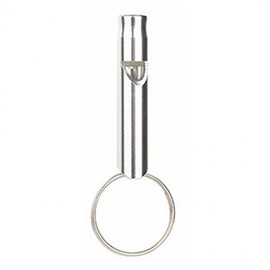 10-Pack Portable Whistle for Self-Defense and Referee Use Mini Silver 2ea