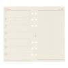Noritsu BD018 Binding Index Notebook, Refill, Begins in April 2025,