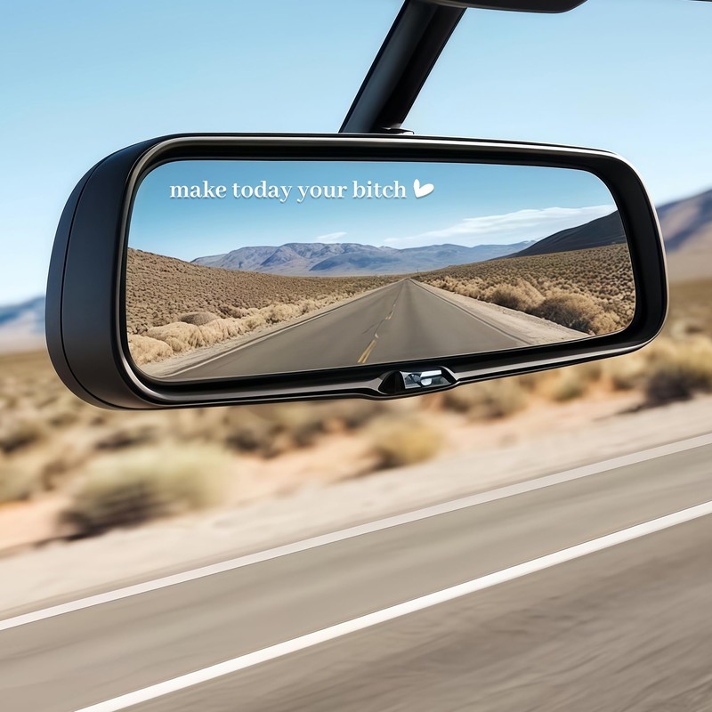 4 x Make Today Your Bit*h Rearview Mirror Decal,Car Decal